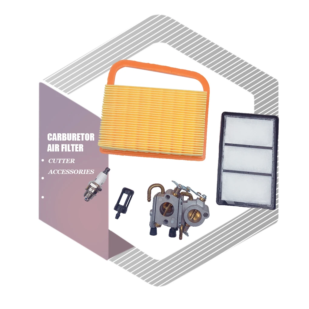 

Cut-off Saw Carb Replacing Part Air Filter Power Kit Spark Plug Fuel Line Replacement for TS410 TS410Z TS420 TS420Z