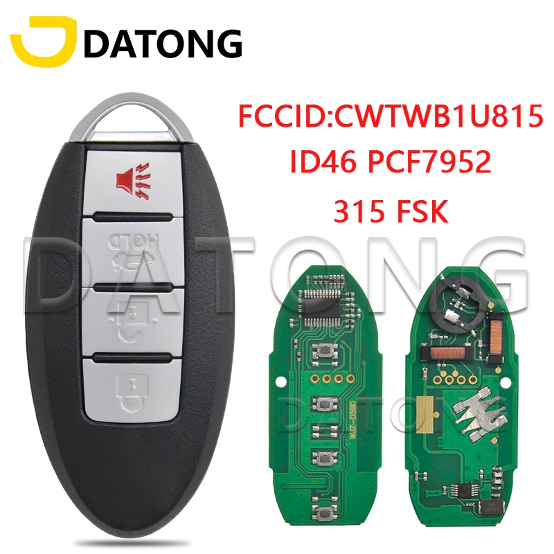 Автомобильный пульт дистанционного управления Datong World для Nissan Sunny Teana Sylphy Sentra Versa