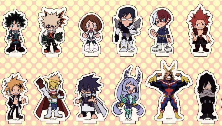 

Аниме Мой герой Академия акриловая фигурка стенд модель пластина Midoriya Izuku Todoroki Shoto Uraraka Ochaco стол мультфильм косплей милый