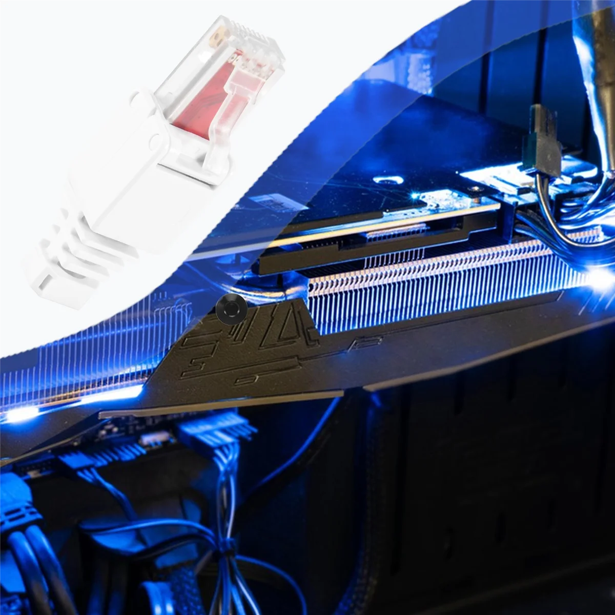 10 сетевых разъемов без инструментов RJ45 CAT6 LAN UTP кабельный штекер Cat5 Cat7 монтажный