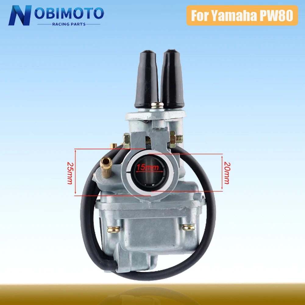 Карбюратор мотоцикла для Yamaha PW80 Yzinger 80 1983-2012 BW80 1986-1990 Jianshe PY80 CY80 Minibike Dirt Bike 21 Вт 141010100