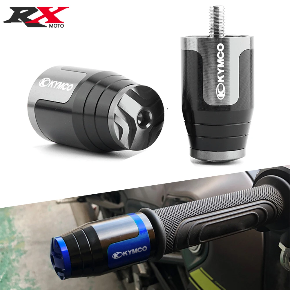 

Handlebar Handle Grips End 22MM 7/8" For KYMCO Xciting 250 300 350 400 400S 500 Downtown DT 200i 300i 350i 125 200 250 350 AK550