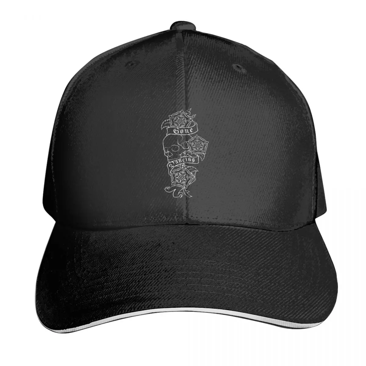 

Gone Dancing - White Casquette, Polyester Cap Trendy Unisex For Out