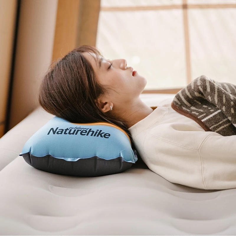 Самонадувающаяся подушка Naturehike сверхлегкая губчатая воздушная портативная