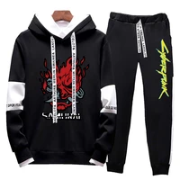 hot sale mens fashion tracksuit hooded sweatshirts and sweatpants autumn male daily casual sports hoodies jogging suit s 3xl