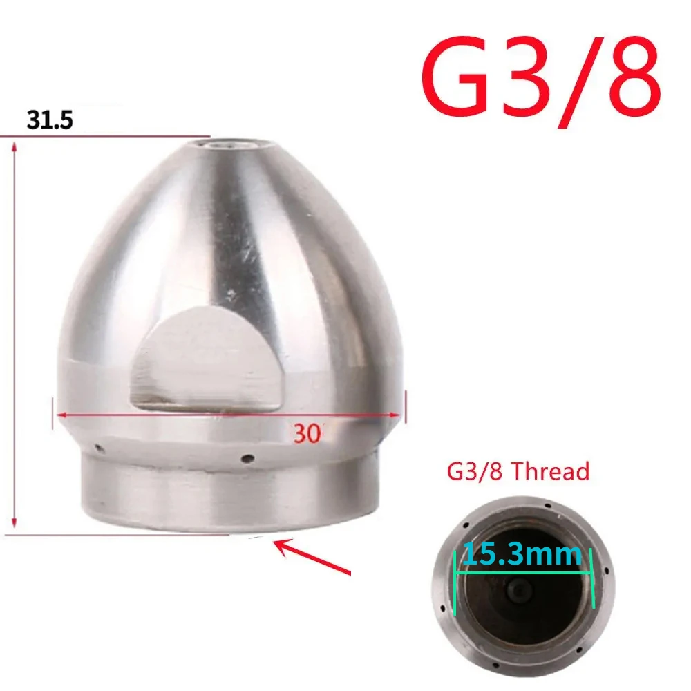 Сопло-распылитель для канализации с внутренней резьбой G3/8 G1/2 40 л/мин