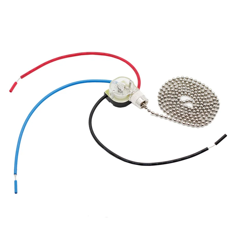 

ZE-110 Zing Ear Fan Switch 3 Way Speed Fan Switch Ceiling Pull Chain Switch