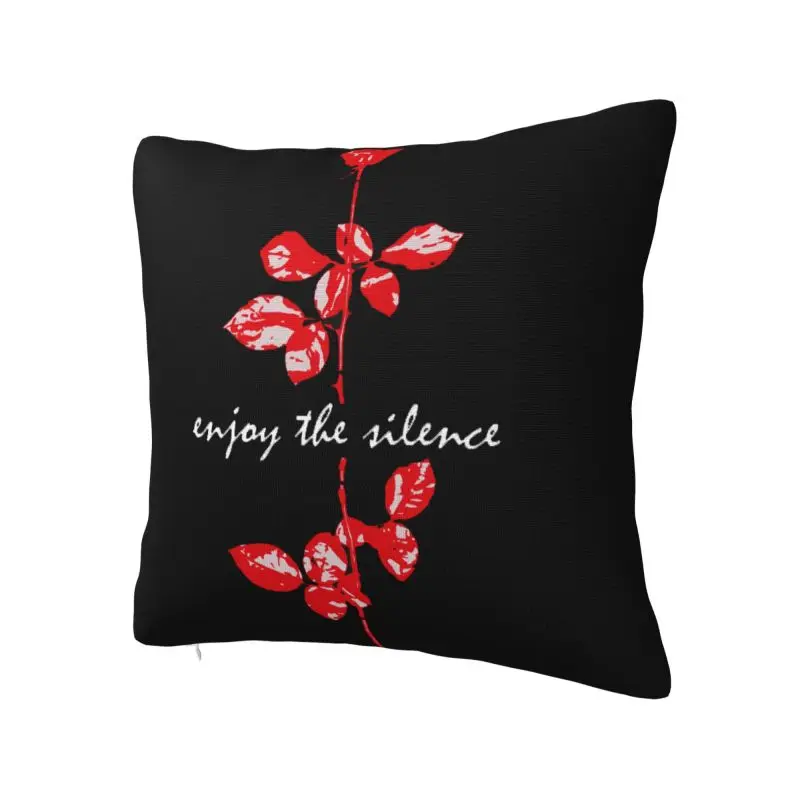 Электронная подушка в стиле рок Depeche модная декоративная квадратная 40x40 см