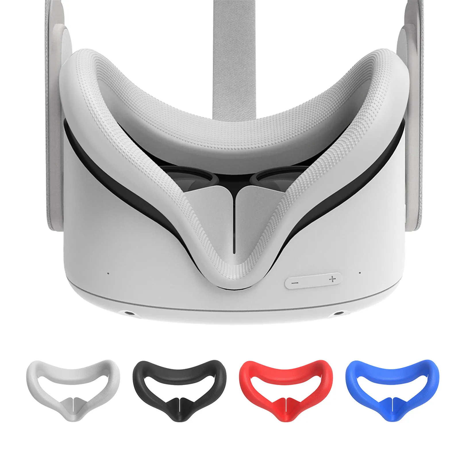 

Защитная маска для глаз Oculus Quest 2, силиконовый чехол для очков виртуальной реальности, с защитой от пота, от утечки, с блокировкой кожи, аксессуар для глаз Oculus Quest 2