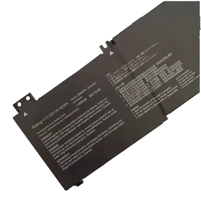11 52 В 42 Втч B31N1822 Аккумулятор для ноутбука Asus ZenBook Flip 14 Q406 Q406D UX462 UM462 TM420IA-EC093T UX461FN-E1029T