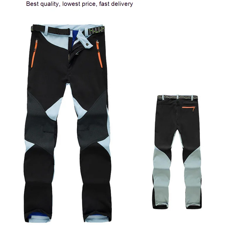 

Женские зимние теплые флисовые водонепроницаемые брюки для лыж и походов