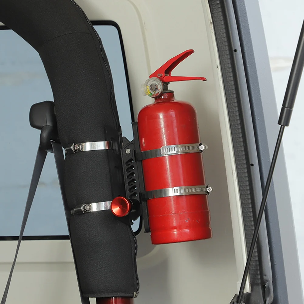Автомобильный держатель для огнетушителя регулируемый Jeep Wrangler TJ JK JL 1997-2022 Ford Bronco