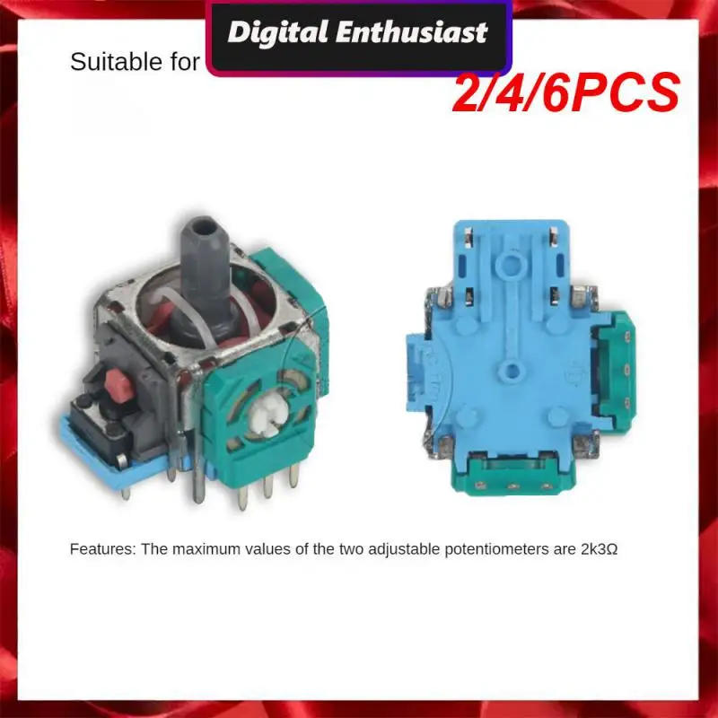 

2/4/6PCS 3d Joystick Aldult Rocker Game Console The New Game Controller Joystick Game Gadgets Handle Game Console Thumb Stick