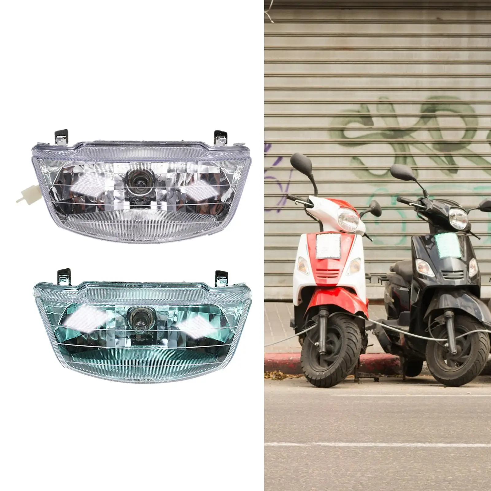 Налобный фонарь в стиле ретро для мотоциклов Yamaha ZR Jog50 3Yk |