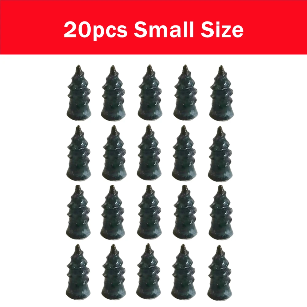 

20 шт. резиновые самонарезающие винты для ремонта шин, силиконовые автомобильные винты, ремонт шин, резиновые цементные винты, ремонт шин