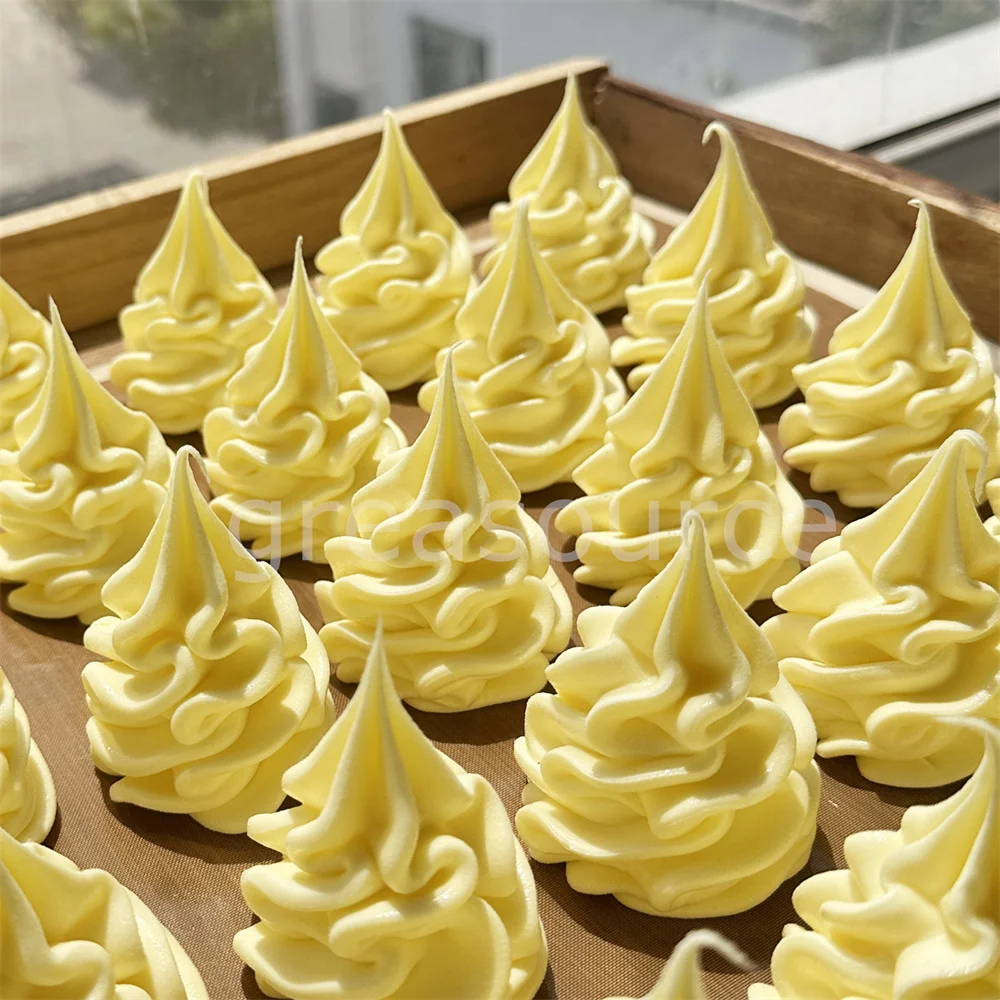 Фото Формула мороженого Gelato, летний ванильный вкус, легкий крем, ванильные стручки, охлаждаемый вкус, сладкая голова, модель одного питания, вихревая №2