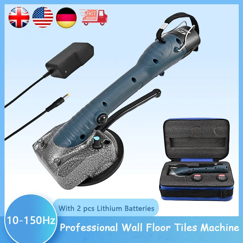 Professional Wall Floor Tiles Machine, Automatic Leveler,Hand-Held Tile Tiler,Wall Wibration Machine Laying Vibration Power Tool