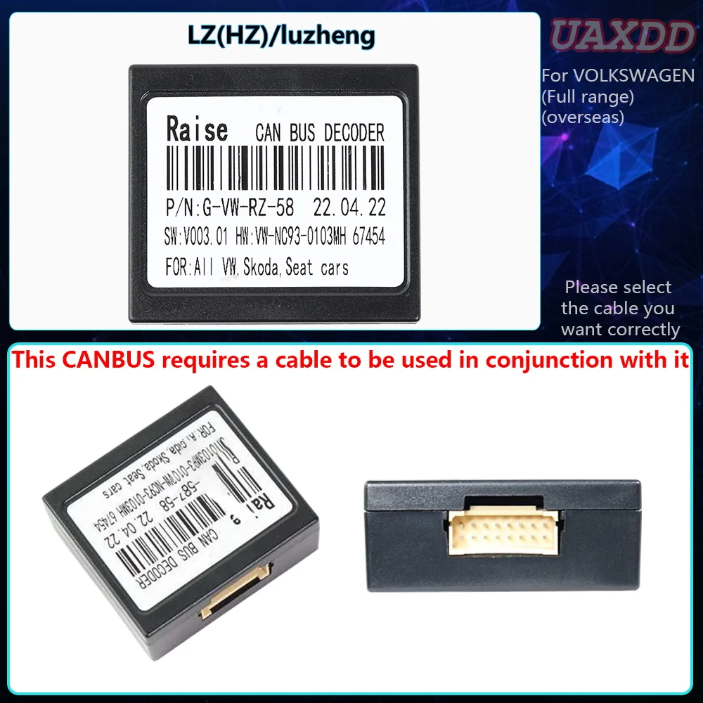 

Автомобиль 2 Din для декодера VOLKSWAGEN canbus box Golf Tour 7 6 Touareg PASSAT Tiguan Lamando POLO SCIROCCO Lavida Touran Saqitar BORA