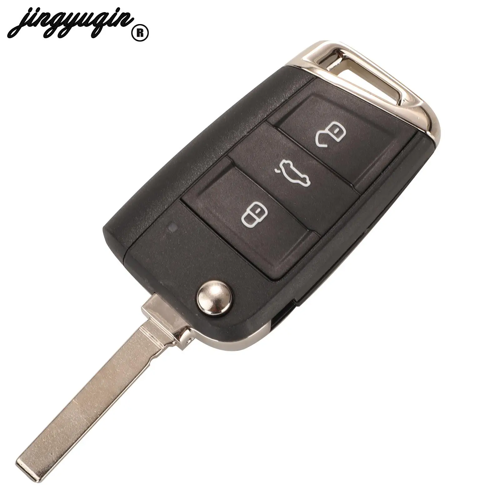 Пульт дистанционного управления jingyuqin Keyless-go/Half Smart Option 434 МГц MQB ID48 Для VW Seat Golf 7 MK7