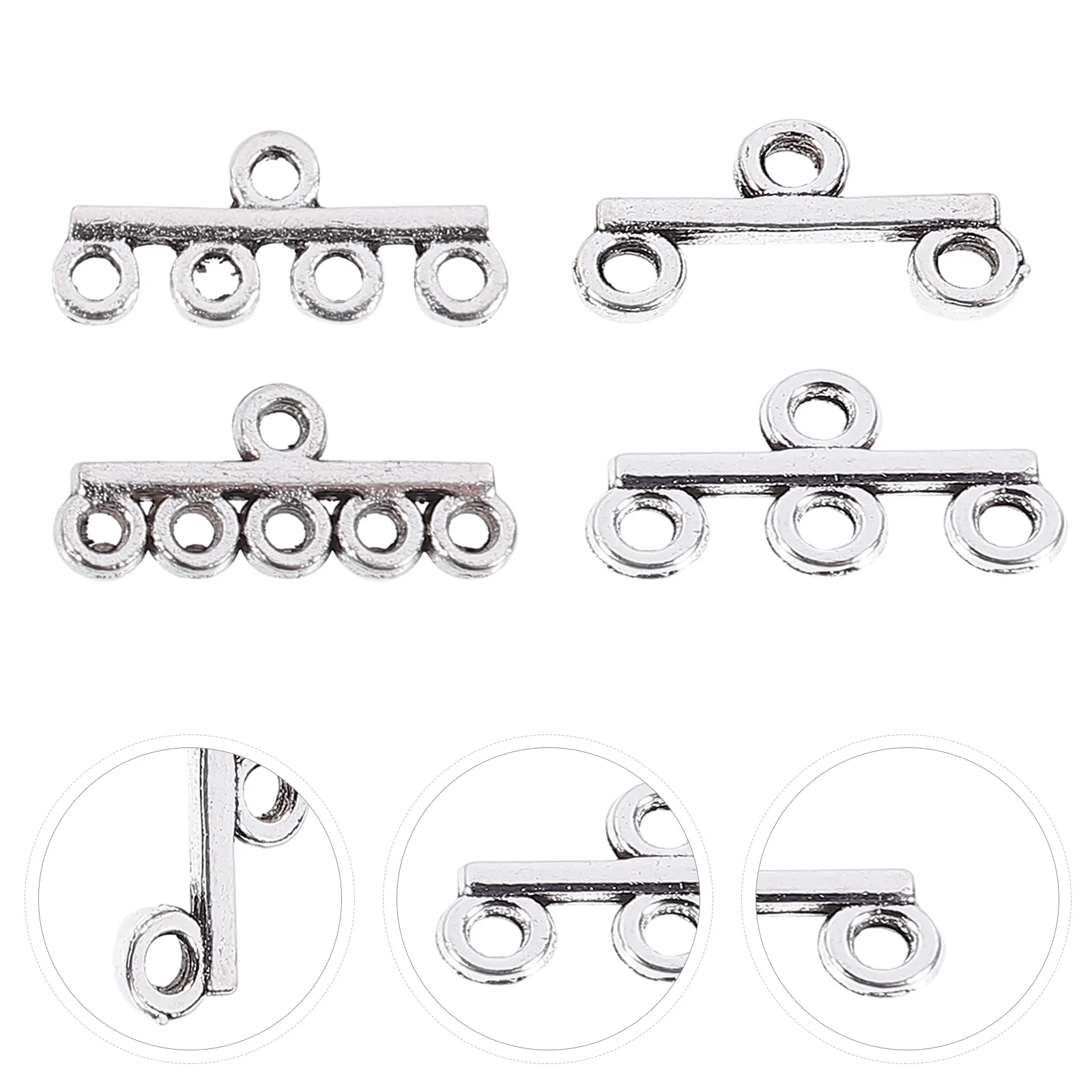 

Clasp Necklace Clasps Connectors Jewelry Bracelet Layering Tube Slide Spacer Lock Layered Making Multilobster Chain Spring