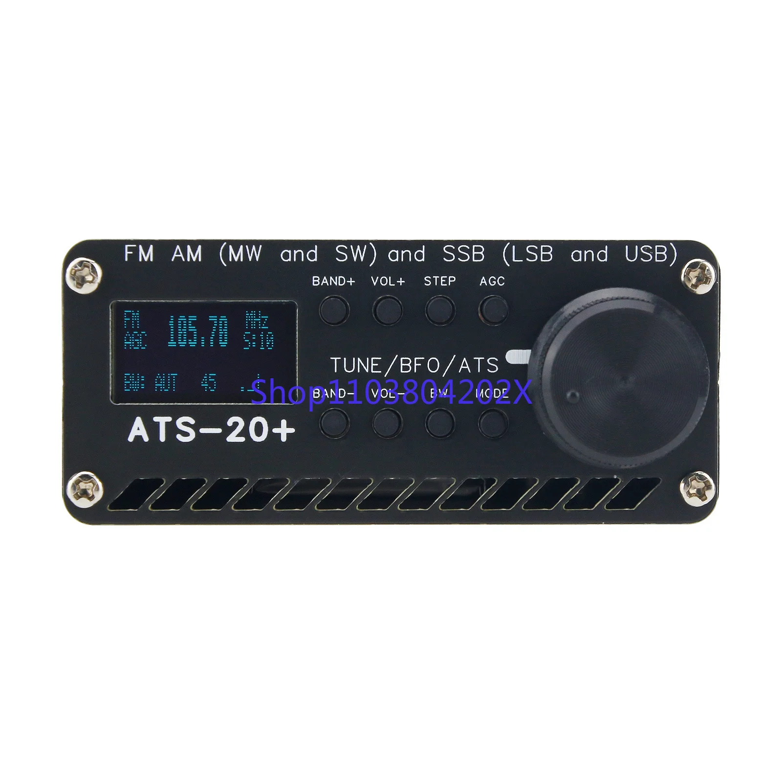 Радиоприемник HamGeek ats 20 plus ATS20 V2 SI4732 DSP SDR приемник FM AM (MW и SW) SSB (LSB USB)