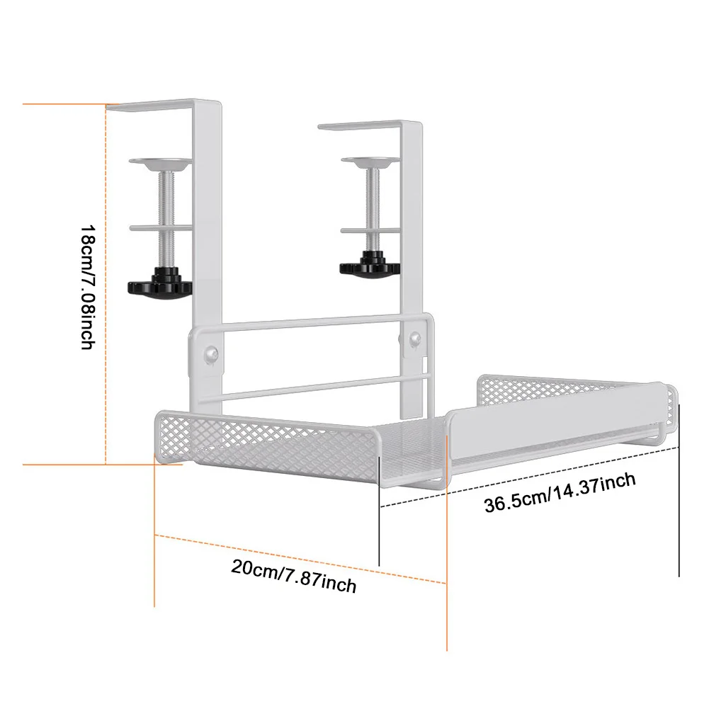 Настольный органайзер для кабеля сверхмощный под стол стойка прокладки кабелей