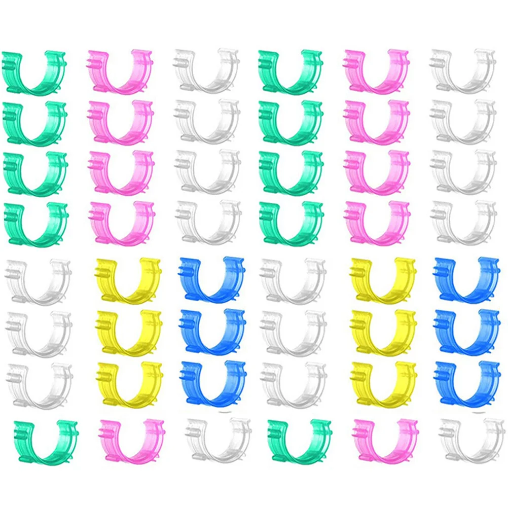 

Bobbin Core Clip Half Moon Clips Sewing Household Creel Clamps Small Thread Holder Embroidery
