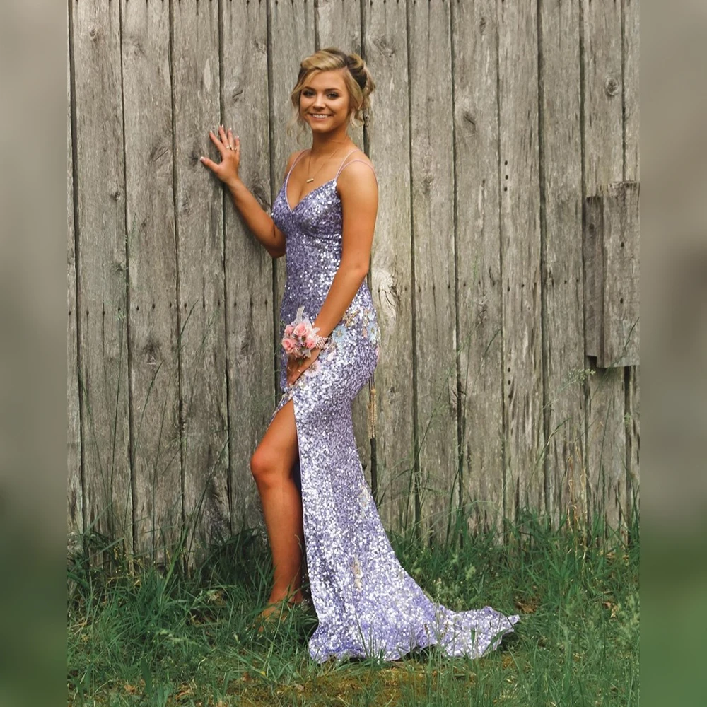 Рисунок 4 - Doymeny вечерние платья с разрезом