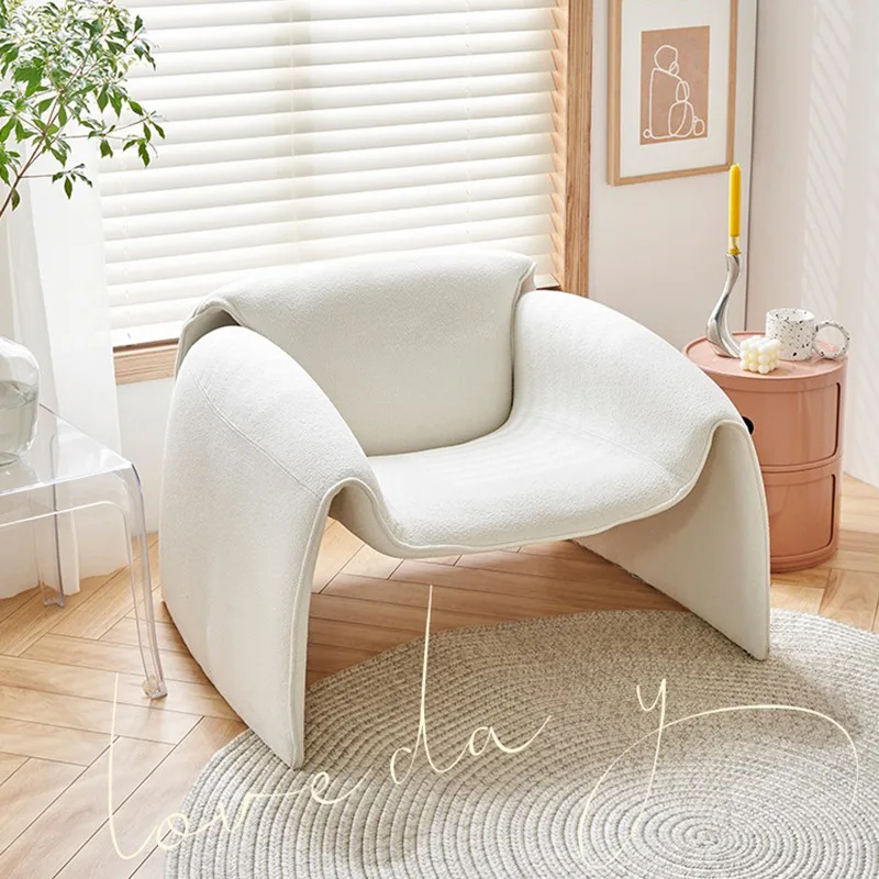 Купи Single sofa chair designer leisure chair art cashmere single chair net red household crab chair за 16,859 рублей в магазине AliExpress