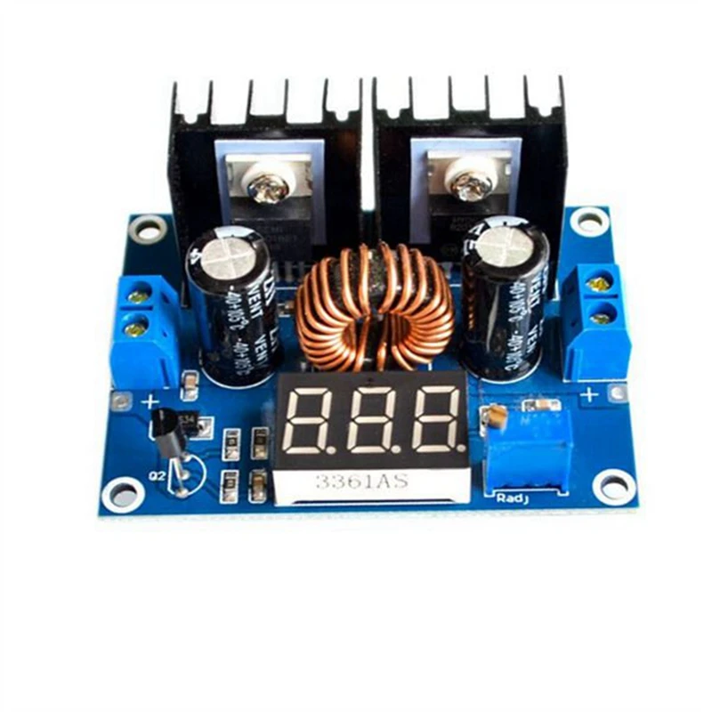 XL4016 DC-DC понижающий модуль со светодиодным дисплеем XL4016E1 8A цифровой регулятора