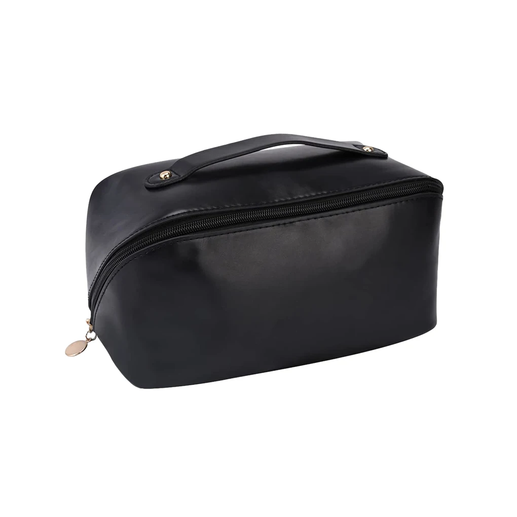 

Large Capacity Wash Bag - Separate Compartments Multiple Colors Durable Zip Waterproof Storage Bag