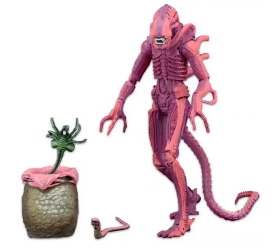 NECA фильм розовый пришельцы с яйцом ПВХ экшн-фигурка Коллекционная модель игрушка