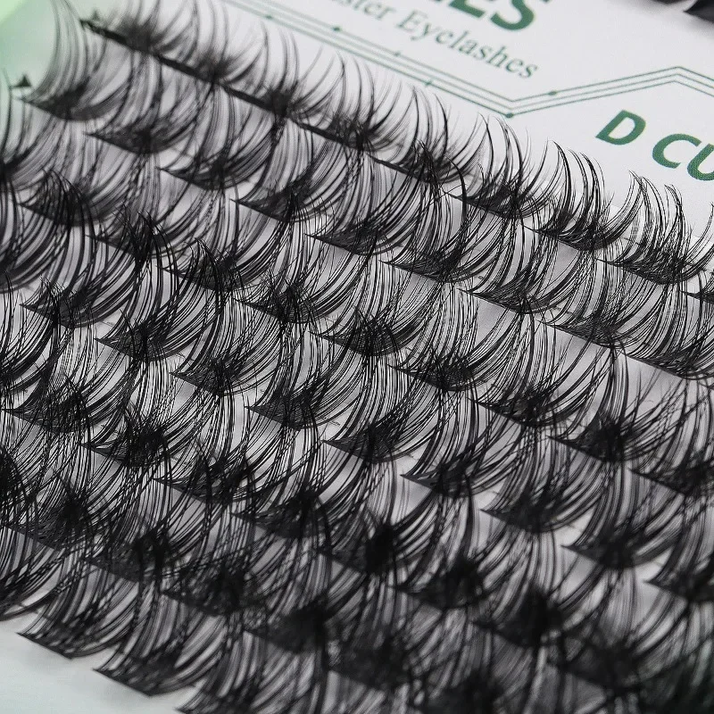 551 Cluster смешанные ресницы книжка DIY наращивание ресниц 6 в 1 ультра большой емкости