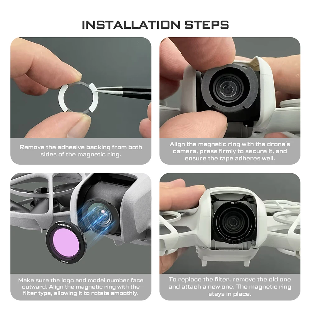 Набор фильтров для дрона Freewell