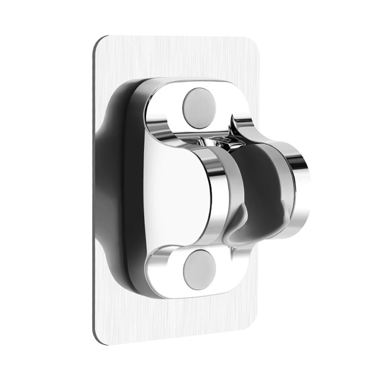 

Adjustable Angle Bathroom Accessories Household No Drilling Easy Install Replacement Wall Mounted Universal Shower Head Holder