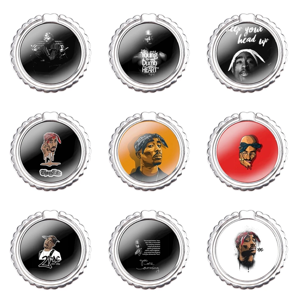 Модный креативный Забавный мультяшный держатель-кольцо на палец с поворотом 360