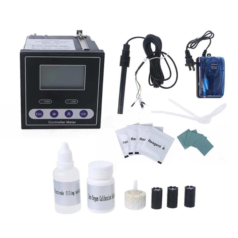 

Dissolved Oxygen Meter Water Quality Tester Aquaculture Water Contents Detector