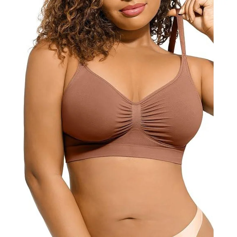 Женский беспроводной бюстгальтер FeelinGirl удобные бюстгальтеры без косточек на