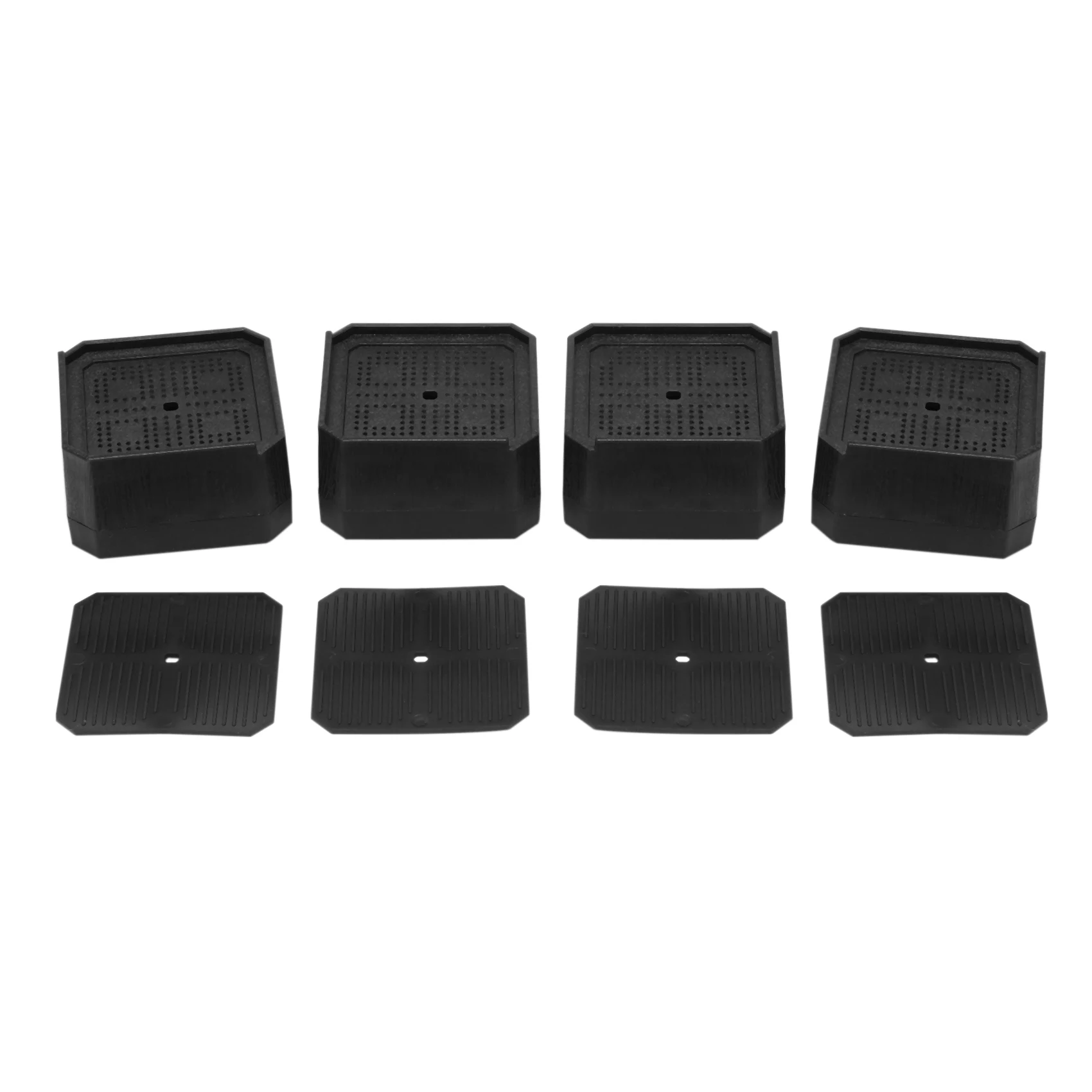 

Bed Risers Adjustable Furniture Risers 1.73 Inch Heights For Risers For Sofa, Table, And Chair And Dorm Bed Set Of 4Pcs