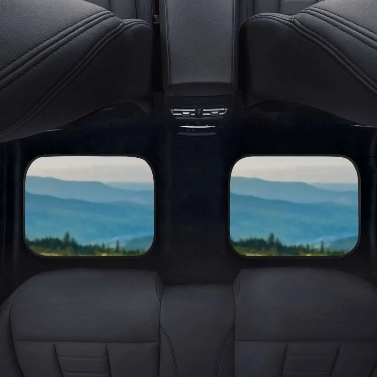 4 шт. автомобильные коврики для воздушных шаров с принтом