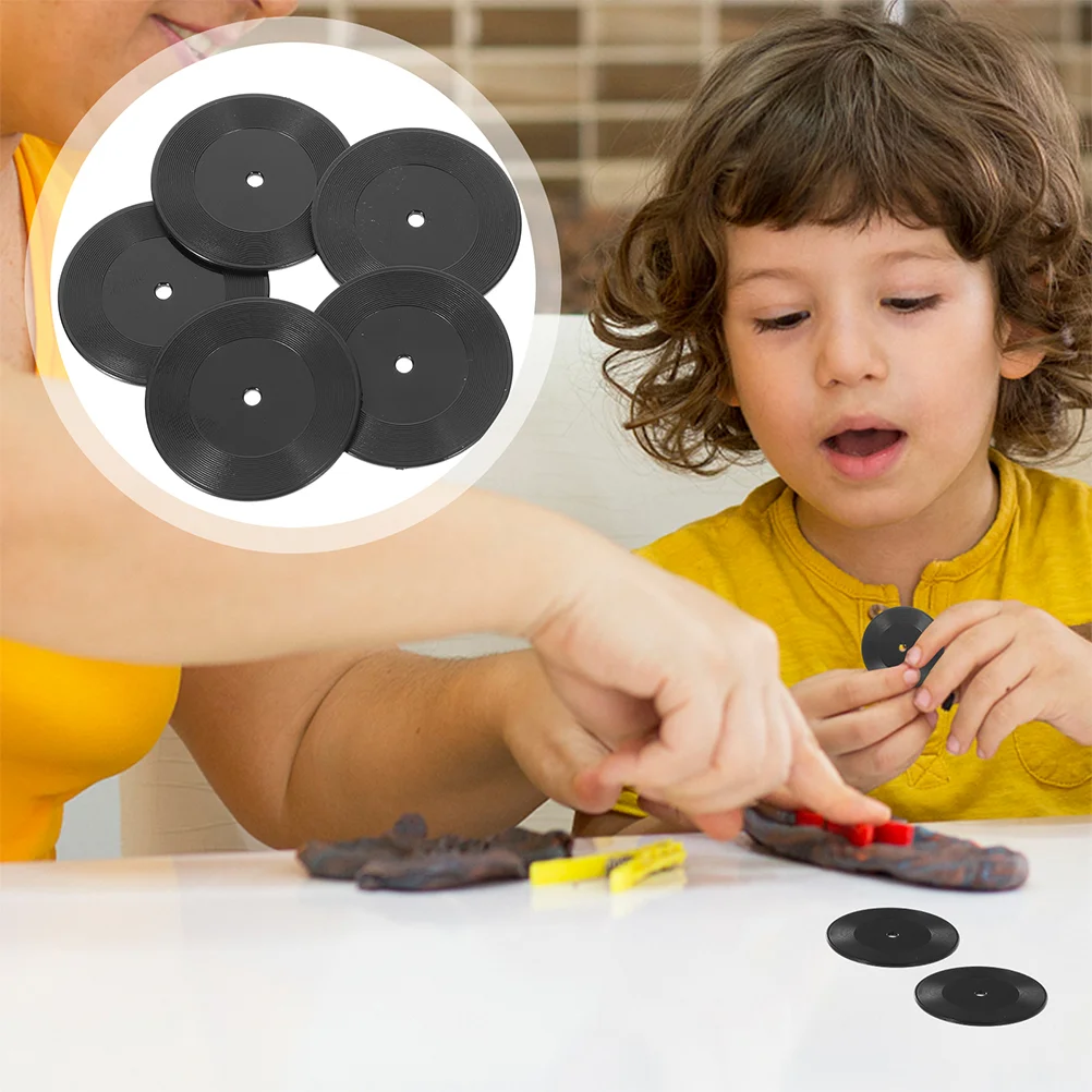 12 шт. музыкальные мини-модели пластинок модели имитация реквизита пластиковая