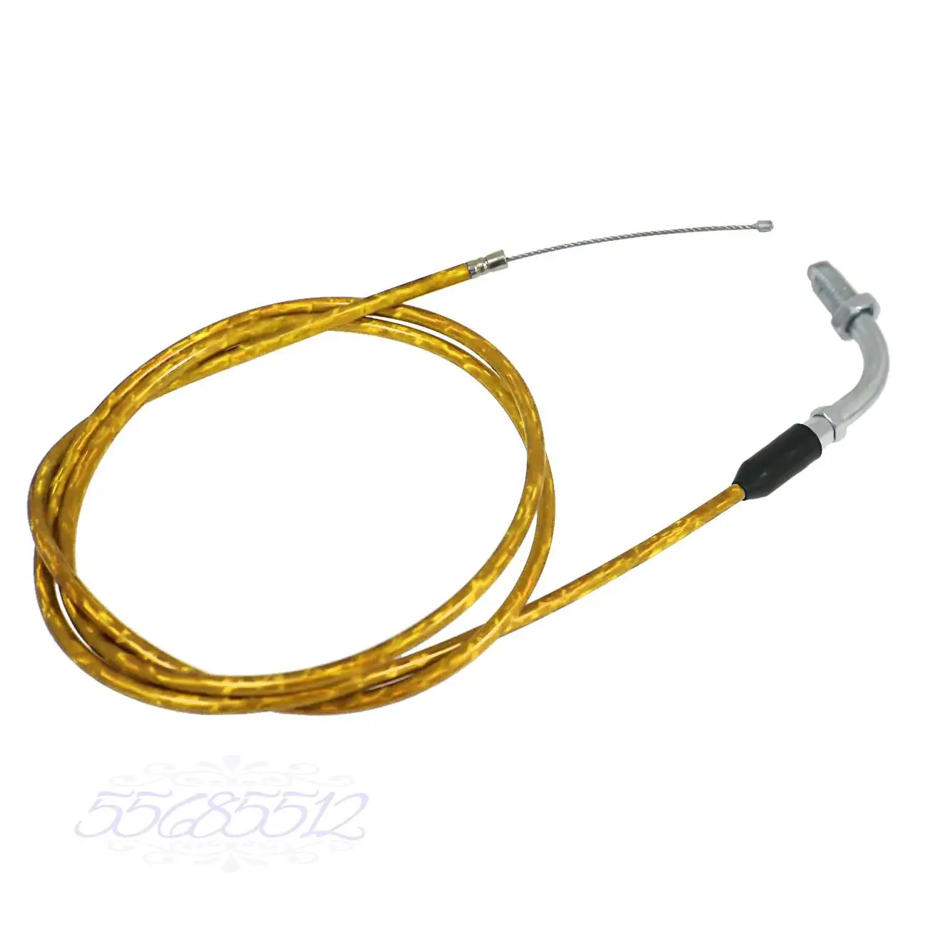 

Yellow 130cm Throttle Line Fit 49cc 60cc 66cc 80cc Motorized Bicycle