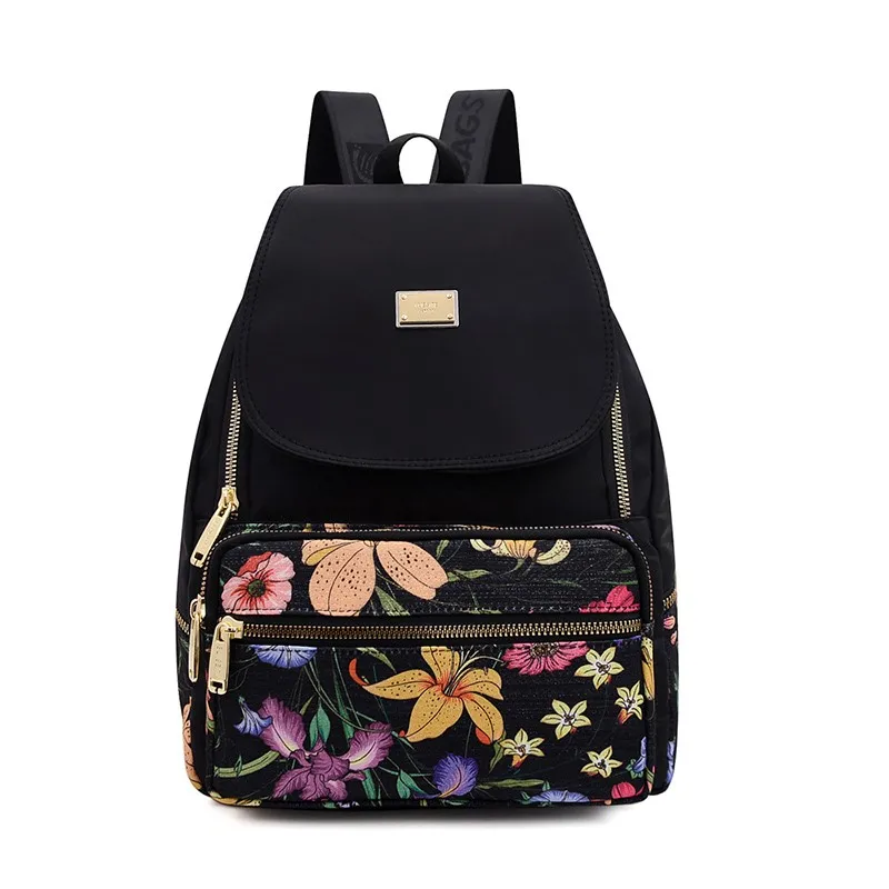 

New Women Nylon Backpacks Fashion Shoulder Bags Female Backpack Ladies Travel Backpack School Bags for Girls