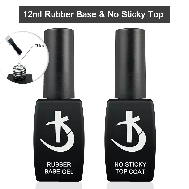 

Thick Rubber Base for Gel Varnish 12ml Semi-permanent Nail Base Coat Gel Nail Polish Manicure UV Varnish Hybrid Nail Primer