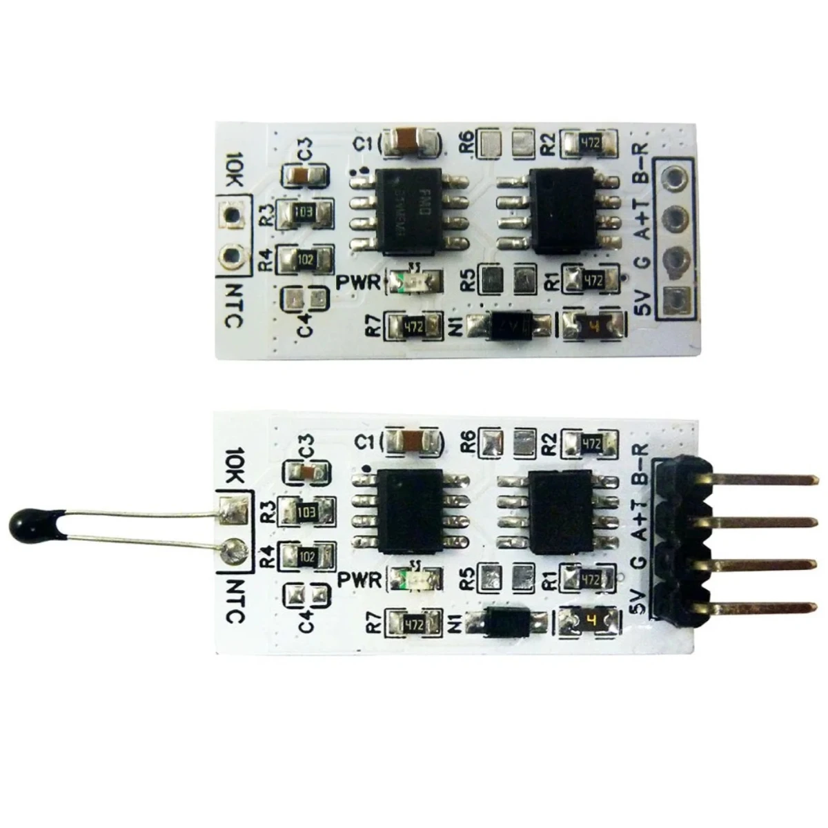 Мини-термоколлектор NT38D01 RS485 модуль Modbus RTU RS232(TTL) 10K 3950 NTC термисторный резистор