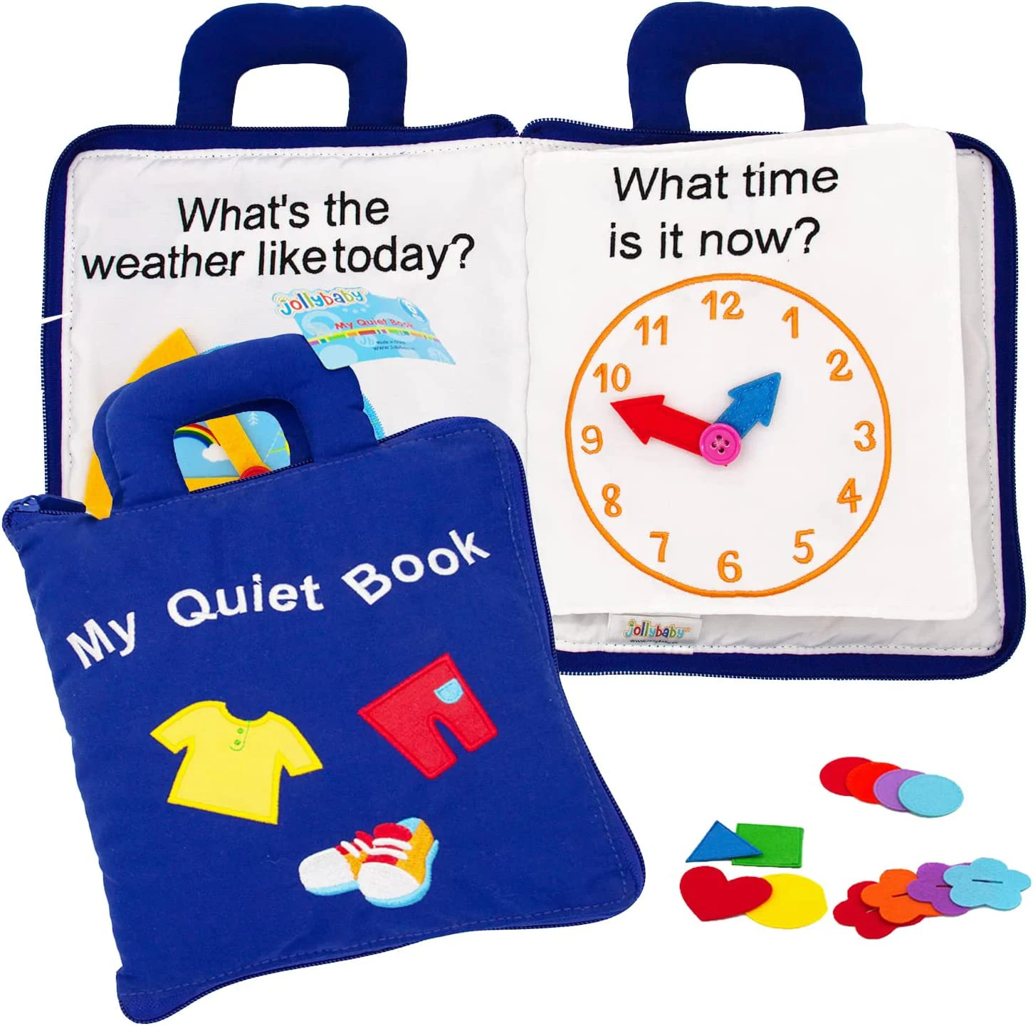 

Soft Busy Board Quiet Book for Toddlers Busy Book Toddler Activities Montessori Toys Educational Learning Fine Motor Cloth Book