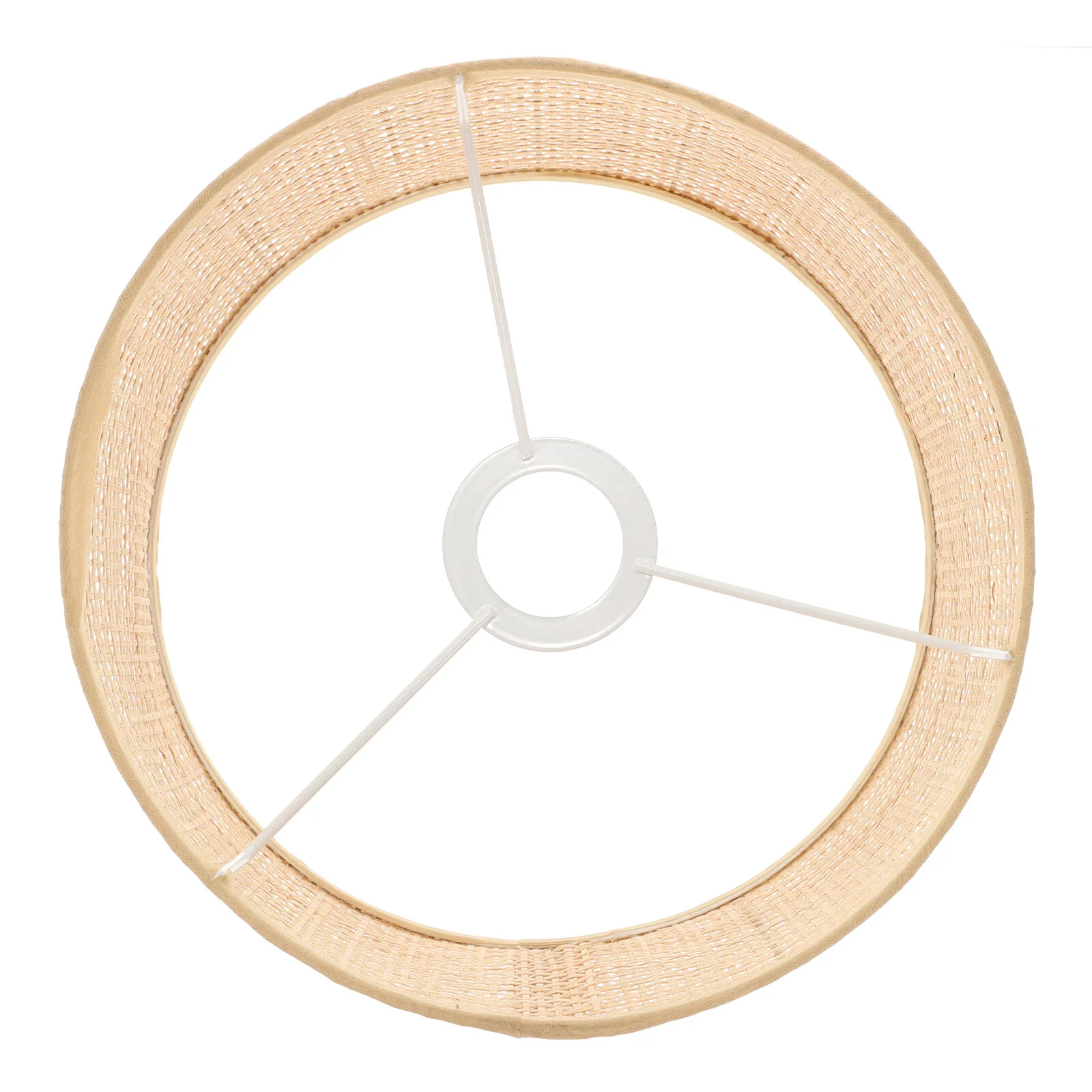 

Rattan Woven Lampshade Hand Cover Light Decorative Ceiling Natural Home Ornament Indoor Hanging Grace