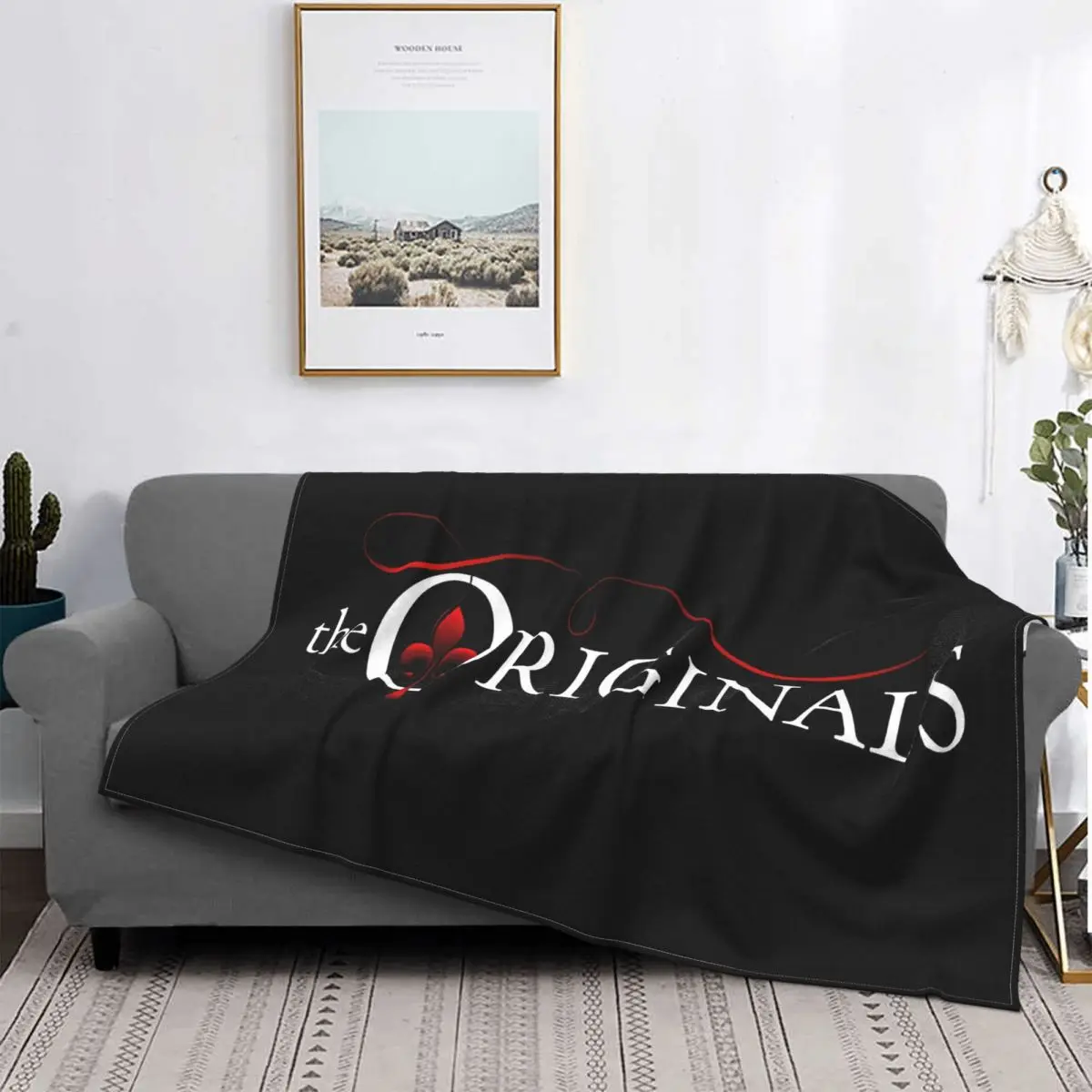 Мужское модное Оригинальное Фланелевое декоративное одеяло с капюшоном текстом