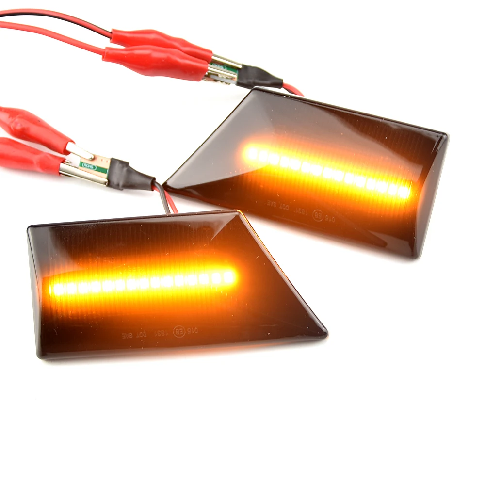 Последовательный мигающий Телефон боковой маркер указателя поворота задний