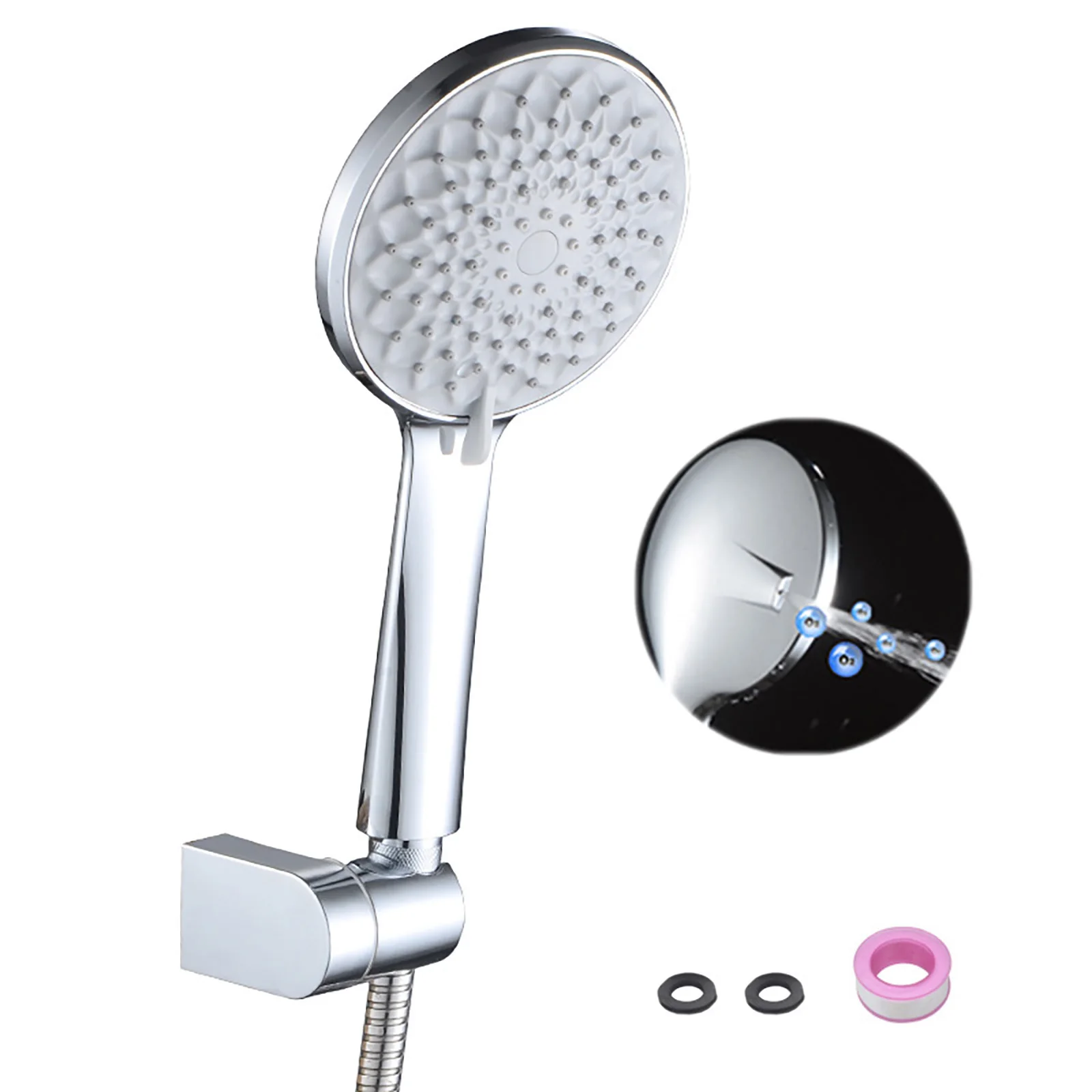 

Shower Head No Batteries Needed High Pressure Filter Spray Showerheads for Home Water Saving Hand Shower Head
